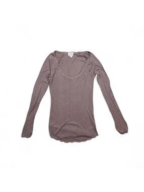 vintage y2k Free People brown long sleeve